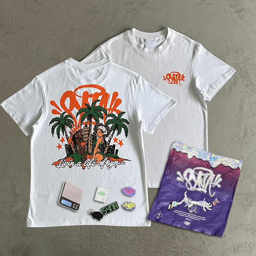 

Модная футболка Sy-world y2k Harajuku в стиле хип-хоп, уличные мужские и женские повседневные футболки с короткими рукавами, высококачественные дышащие хлопковые футболки