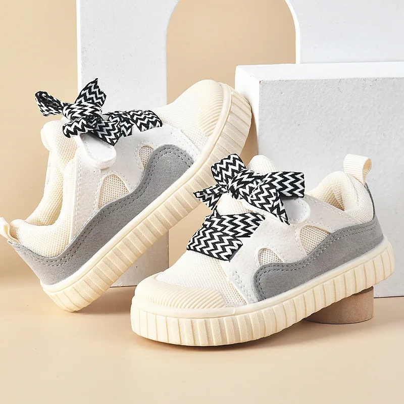 Zapatos de moda para chicas, zapatillas de deporte para niños, bolso de fondo suave, calzado informal, zapatos informales sencillos para niñas, zapatos antideslizantes para niños 2025