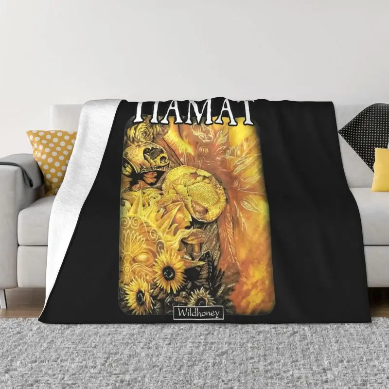 Tiamat Wildhoney Katatonia My Dying Bride Dismember Paradise Lost Blanket Quilt Sofa Bed Anti-Pilling Cover Blanket Decorative