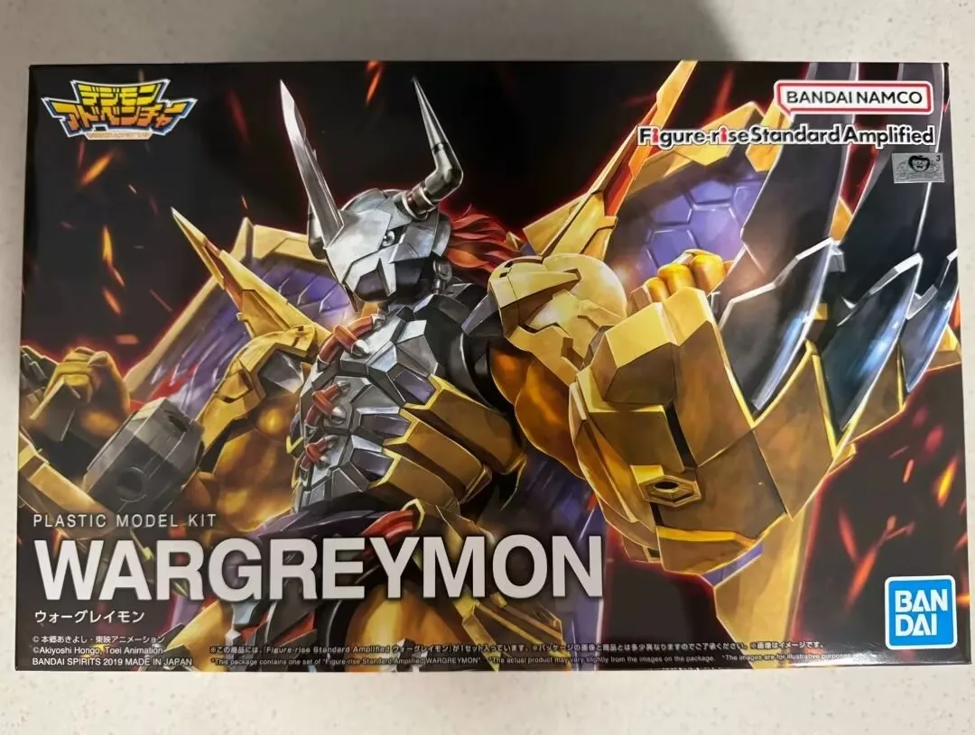 

Bandai Digital Monster Assembled Model Wargreymon 20cm Toys Statue Action Figure Model Collection Toys Gifts