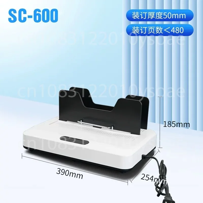 Touch Screen Automatic Hot Melt Binding Machine, 10s Fast Book Gluing Binder For Office Documents