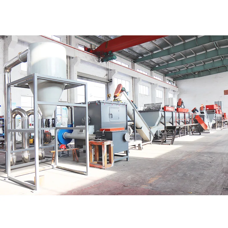 High Out put Waste PE/PP/PVC Recycling Machine/Automatic Pet Flakes Washing Production Line