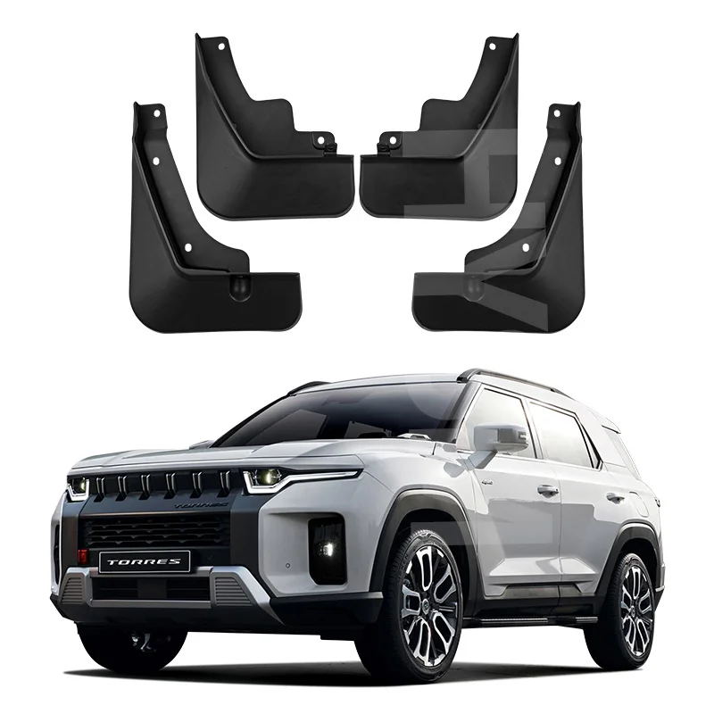 Mudflaps carro para Ssangyong, guarda respingo, Fender, Flap, Flap, pára-lamas, 2022