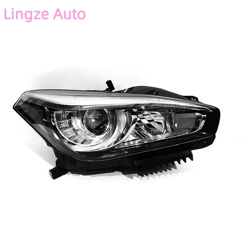 

Fit For Infiniti Q70 Headlight 2015-2019 Q70 LED Headlamps High Configuration Half Assembly Plug And Play Upgrade And Modified