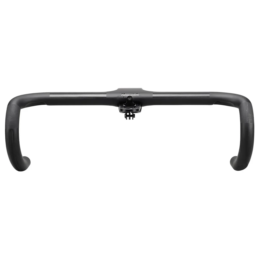 Rennrad Vollcarbon -10 ° Integrierter Cockpit OD2 Lenker Fahrrad-Bogenlenker Rennrad Interne Kabelführung Versteckter Lenker – Detail 2