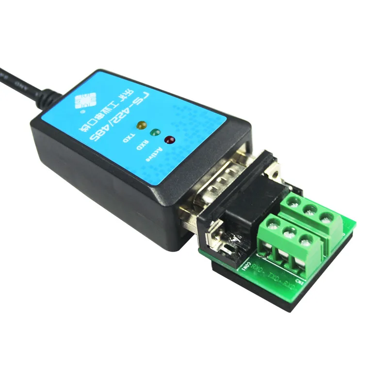 Usb para rs422/485 cabo serial rs232 com terminal rs422 rs485 porta serial ao conversor de comunicação adaptador usb 180cm ftdi chip