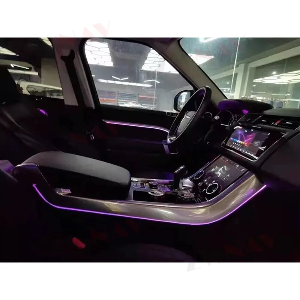 

Светодиодная осветительная лампа, 10 цветов, подходит для Range Rover sport 2013-2020 Vogue 2013-2020, атмосфера, осветительная лампа для автомобиля