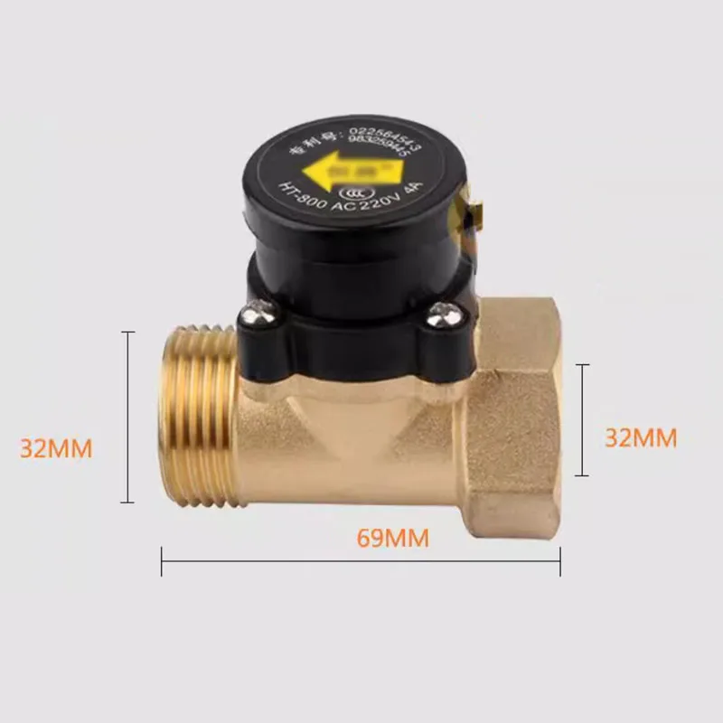 HT-800 1 Inch Flow Sensor Water Pump Flow Switch Easy to Connect Flow Switch