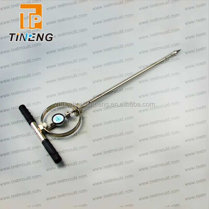 Proving ring penetrometer for soil testing load ring penetrometer dial penetrometer