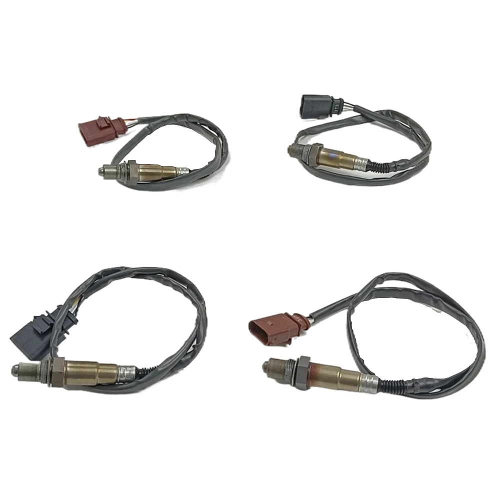 Engine Oxygen Sensor 4-Piece Set 079906262Q 079906262R 1K0998262S 022906262CF For Audi A8(D4) 2010-2013 4.2L GAS CDRA