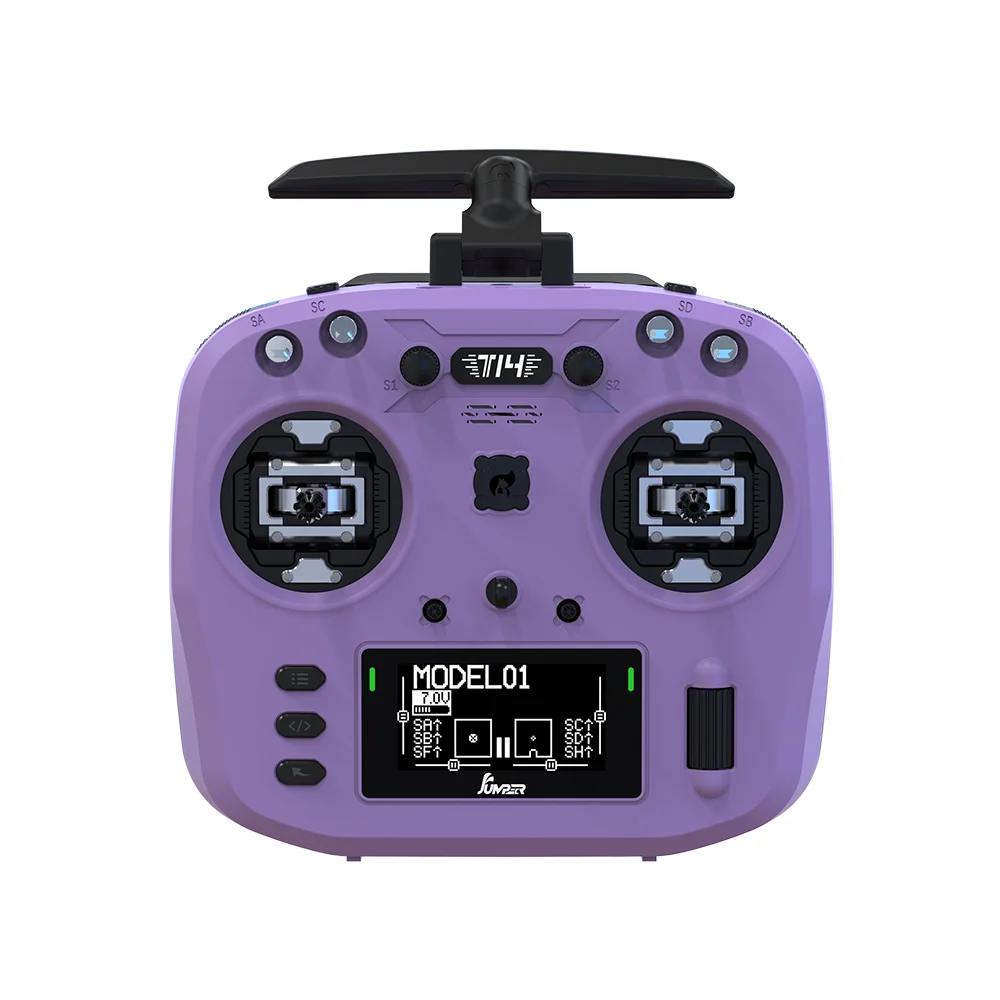 

Newest JUMPER T14 Macarone HALL ELRS Remote Control EDGETX 2.4GHz 915MHz 1W 1000mW Transmitter For FPV Racing Drone