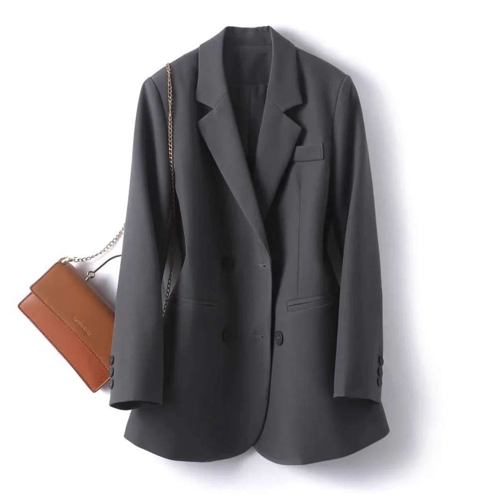 Jacket For Women Blazer Light Luxury High-End Suit Jacket For Women 2026 New Casual Loose Temperament Coffee Colo