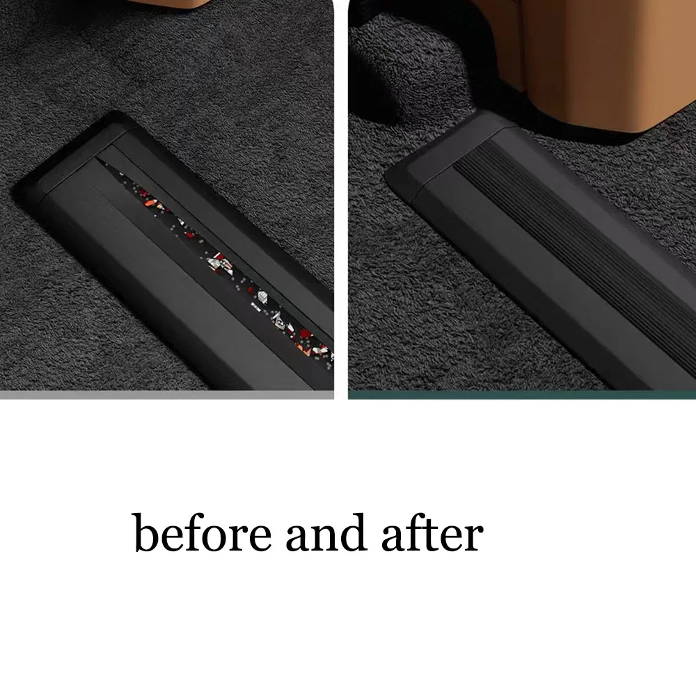 

Middle Row Seat Track Sealing Strip Sliding Rail Dust Strip Interior Modification Accessories Fit For ZEEKR 9X 2025 2026