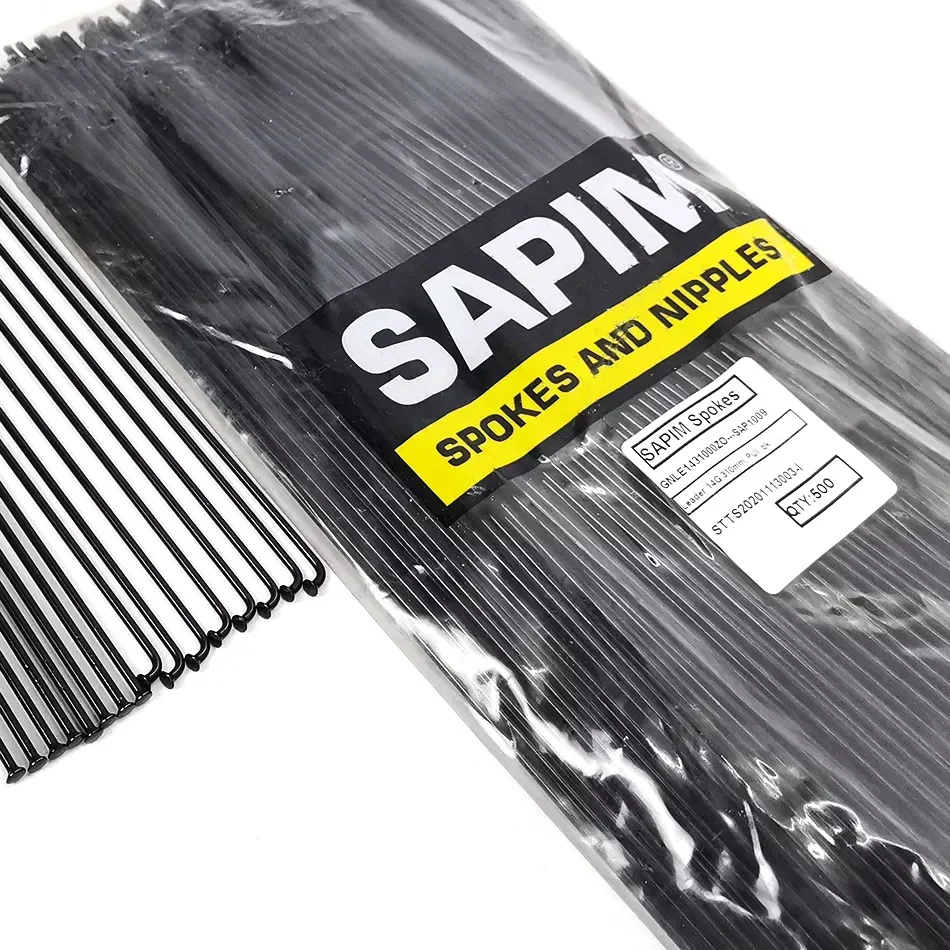 Sapim bicycle spokes Can choose any length below 310mm 2.0 round j-bend/straight pull Black bikes with copper cap spokes