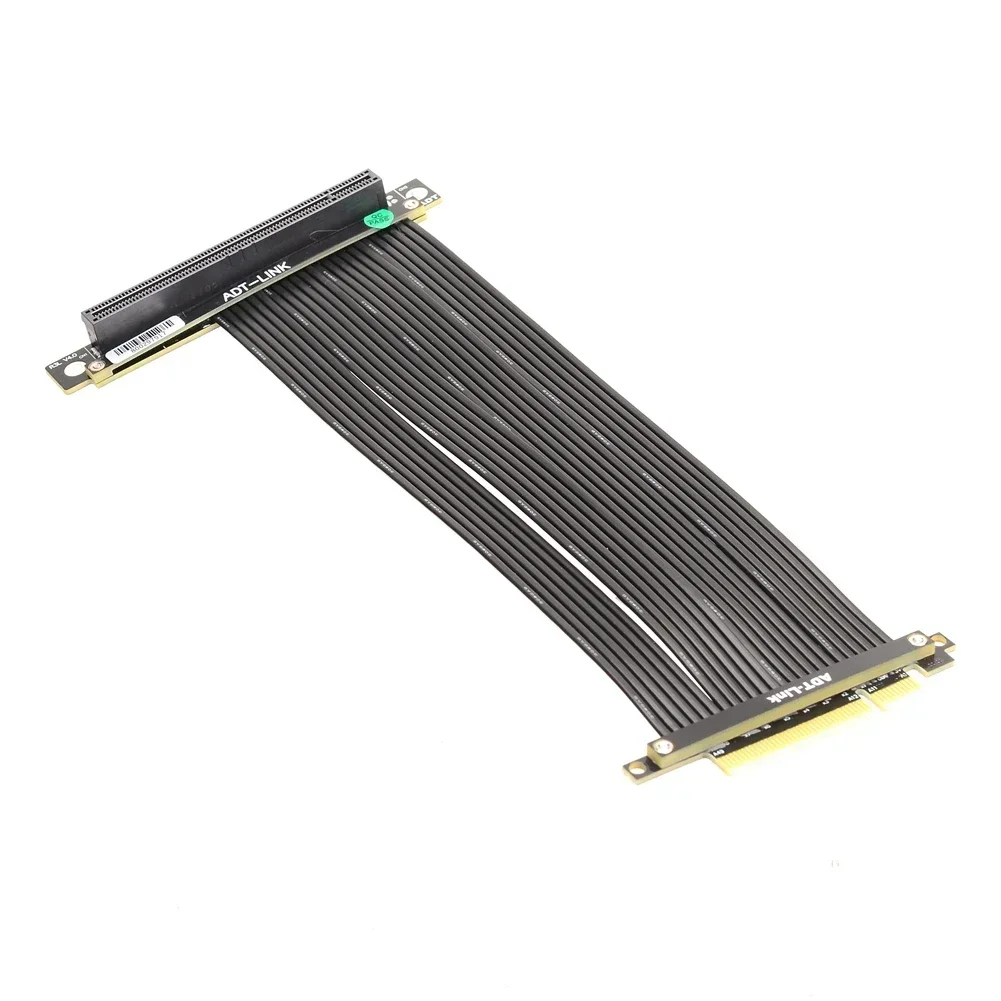PCI Express PCI-E 4.0 Riser Card Extender Gen4 8x to 16x Slot Riser Adapter Extension Cable PCIe x8 x16 Riser For GPU BTC Mining