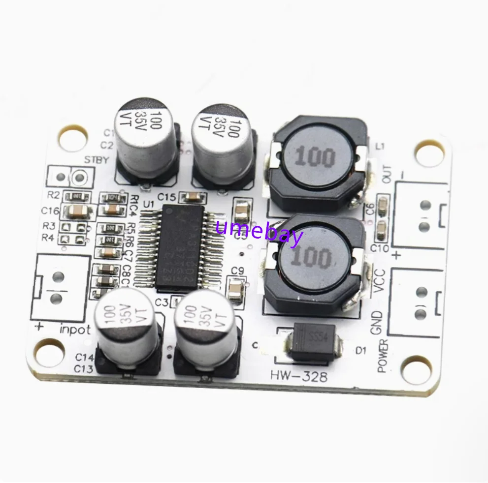 5pcs /  TPA3110 PBTL Single Channel Digital Amplifier Board 30W Amplifier Module Digital Amplifier