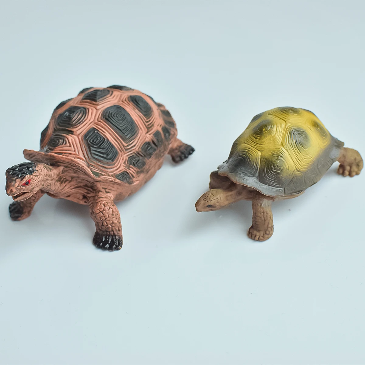 Painted Realistic Animal Turtle | Aquatic Ecological Animals | Static Decorative Ornaments | Birthday Party Easter Halloween Christmas Gifts | Home Office Computer Desks, Potted Plants, Fish Tanks, and Other Decorations - view 6
