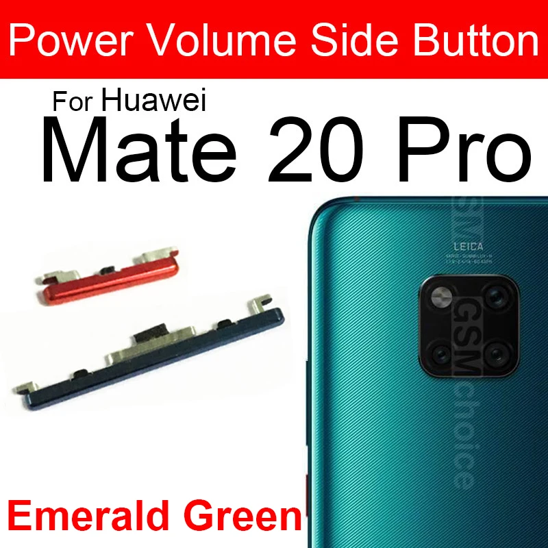 Huawei Mate 20 20lite 20pro 20x用の電源ボタン,更新されたオーディオ