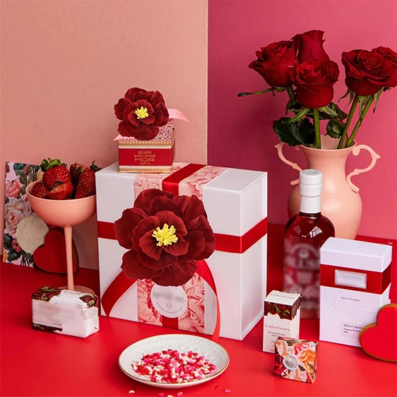 3/6 ، 20/25/30 صيني لحفلات الزفاف ، ورق كريب صناعي ، باب جداري معلق ، زخرفة تصوير فوتوغرافي ، لوازم غرف منزلية