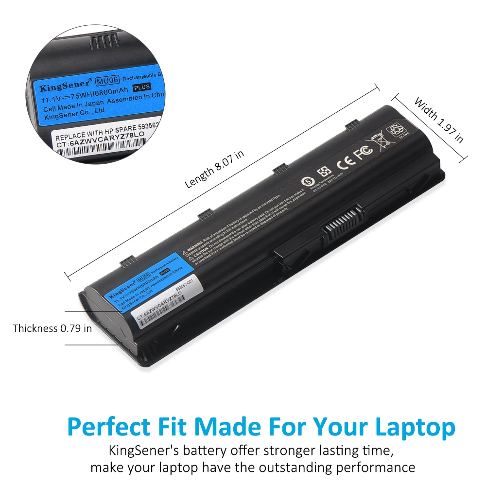 Hpホーン用の新しい韓国製バッテリー,g4 g6 g7 g32 g42 g56 g62 g72 cq42 cq43 cq56 cq62 cq72 dm4 dm4t mu06 593553-001 HSTNN-UBOW