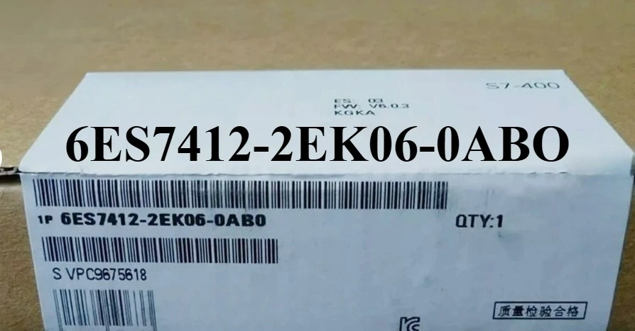 Brand New 6ES7412-2EK06-0ABO 1PC Fast Delivery