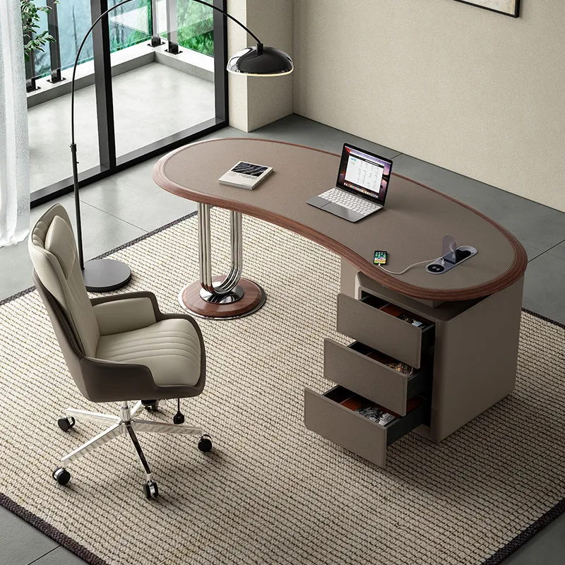 Modern Minimalist Office Desk Shelves Computer Conference Office Desk Display Multifunctional Tavolino Commercial Furniture