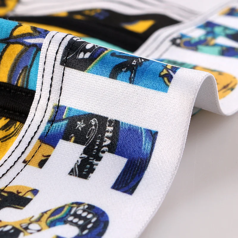 ملابس داخلية للرجال، ملابس داخلية رجالية ذات زاوية مسطحة، قطن، اتجاه الصيف، قابلة للتنفس، طالب، مثيرة ومثيرة، مراهقًا بأربعة زوايا