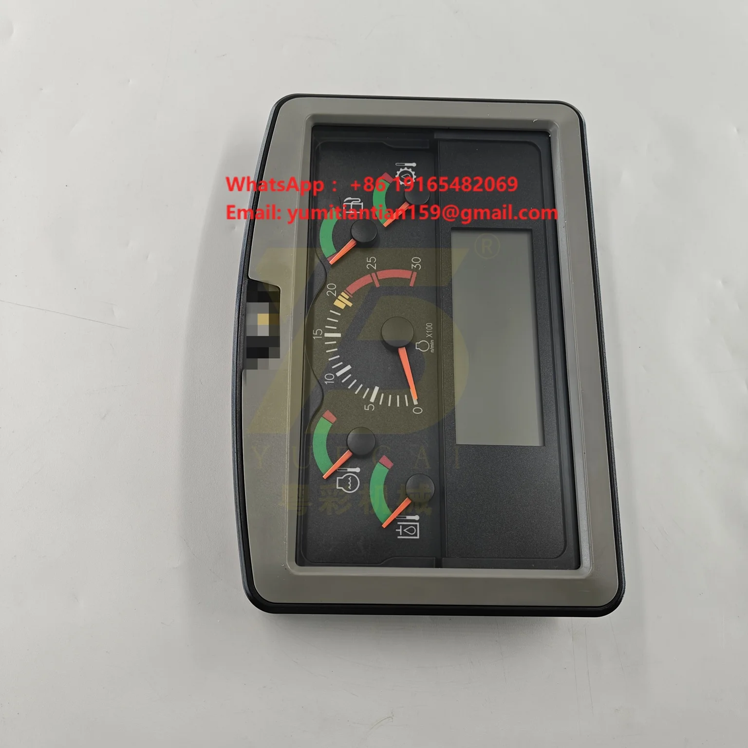 YUECAI Excavator Spare Parts C11 Engine Control Monitor Display Panel 396-1399 3961399 for R1600H
