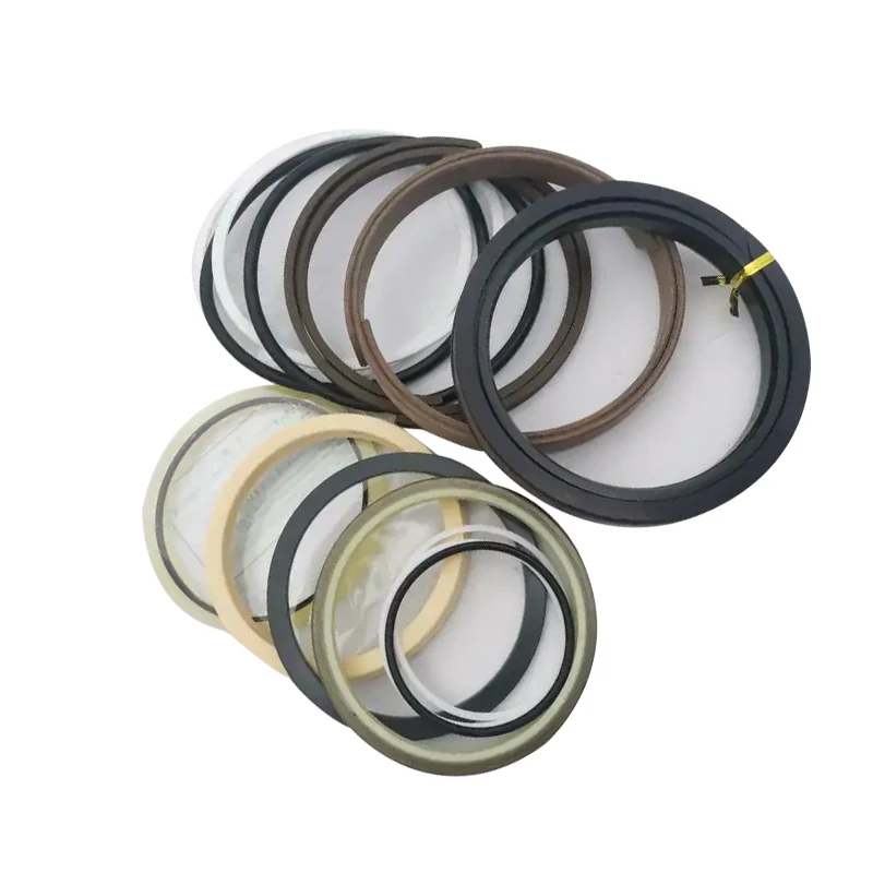 4 SETS R210LC-7 R210-7 Boom Arm Bucket Cylinder Repair Seal Kit 31Y1-15885 31Y1-15230 31Y-15700 For Hyundai Excavator Oil seal