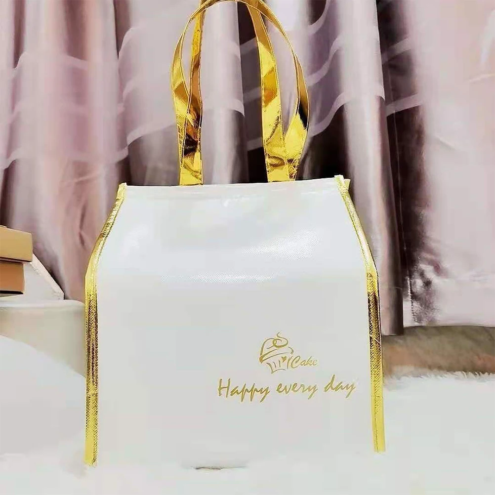 Bolsa aislante para llevar, bolsa de entrega de alimentos gruesa para pastel, Pizza, almacenamiento de almuerzo, bolsa térmica reutilizable para pícnic al aire libre y Camping