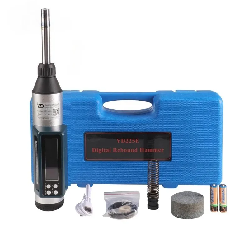 Digital Resiliometer Rebound Hammer Construction device For Concrete Hardness & Compressive Strength Test