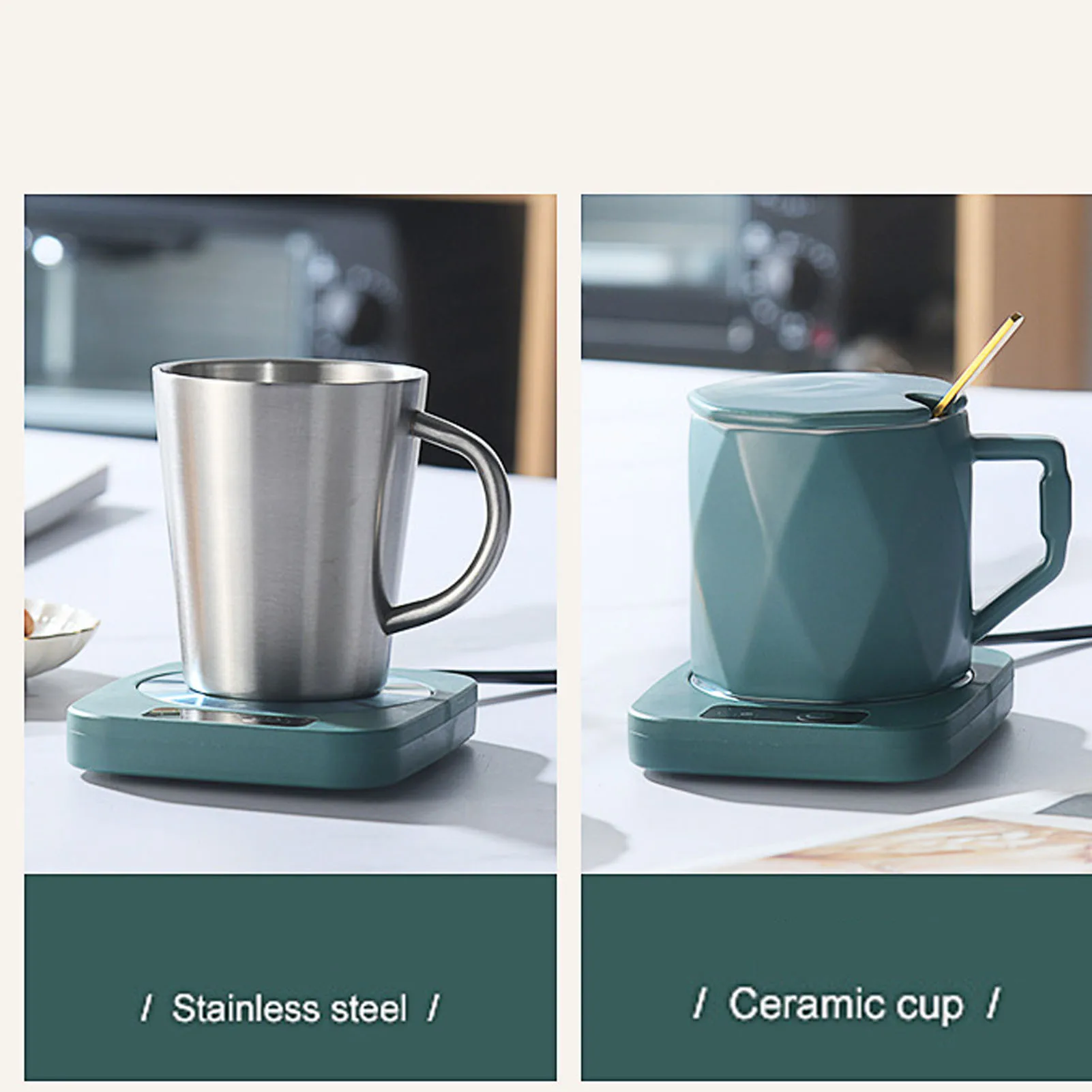 電気マグウォーマー スマートカップウォーマー 55 ℃   コーヒー紅茶用恒温サーモスタットコースター