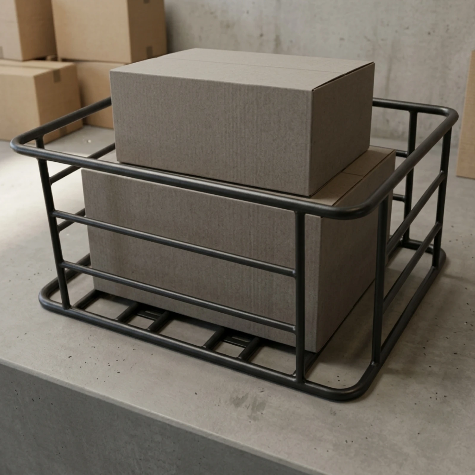 Rear Cargo Box Rack Long-Lasting Delivery Food Box Rack Motorcycle Rear Cargo Shelf Stable Strong