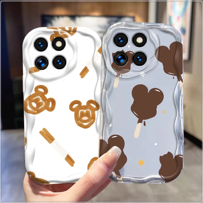 Disney Animal Cookies Cute For Xiaomi Mi 14 12 12T 11 Lite Poco M6 X6 X5 X4 X3 M3 F4 Pro GT NFC 5G Wave Oil Funda Phone Case