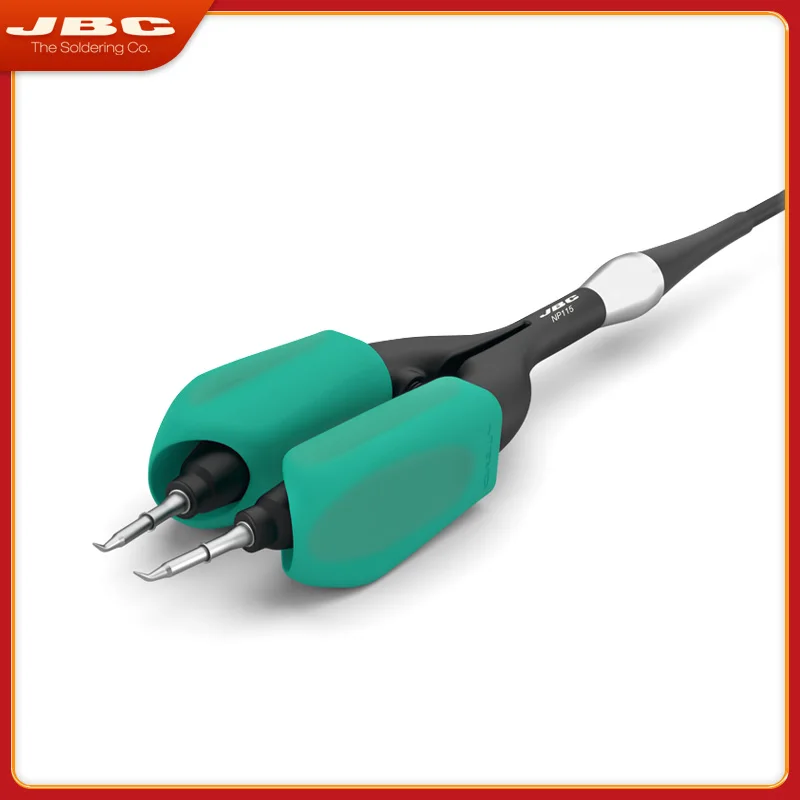 100% originale JBC NP115-A Nano twezer con punta del saldatore C115 utilizzare una stazione di saldatura Nano di precisione al NASE-2C