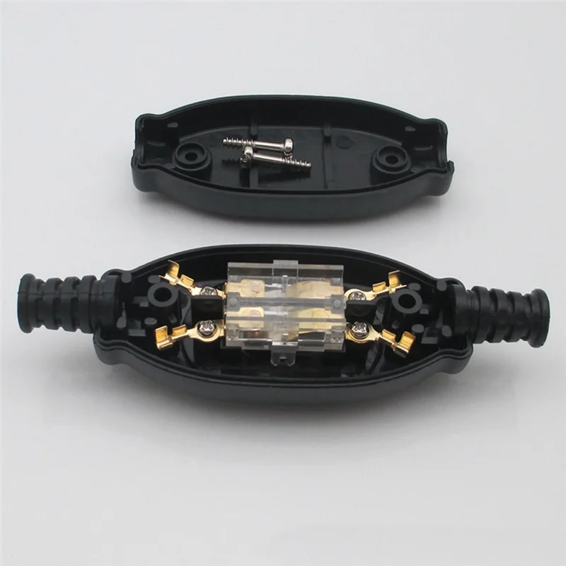 

2025 Hot Style 4X 3A 250V 8Mm Waterproof In Line Switch Cord Switch IP65 Round Wire Silver Contact Double Cut Switch Dust Switch