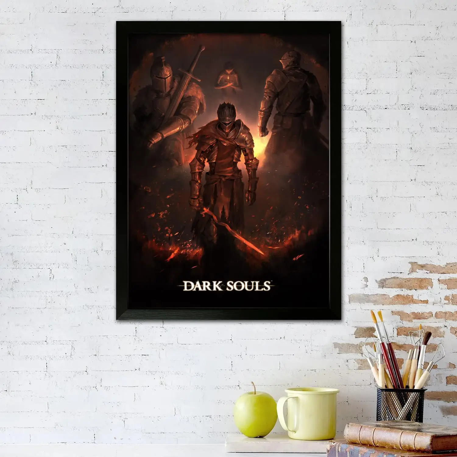 dark souls Canvas Art Poster and Wall Art, Picture Print, Modern Family Bedroom Decor,Decorative painting