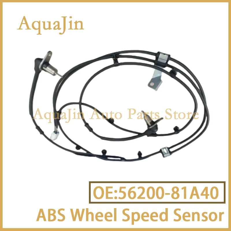 56200-81A40 ABS Wheel Speed Sensor For Suzuki Jimny SN413 1998~2004 1999 2000 2001 2003 Fits New OEM 5620081A40 Car Accessories