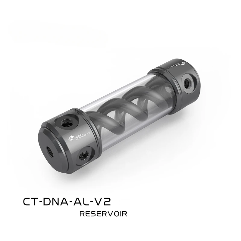 CT-DNA-AL-V2 WATER-COOLED T VIRUS DNA CYLINDRICAL TANK 190MM ALUMINUM ALLOY GUN COLOR BOX COVER