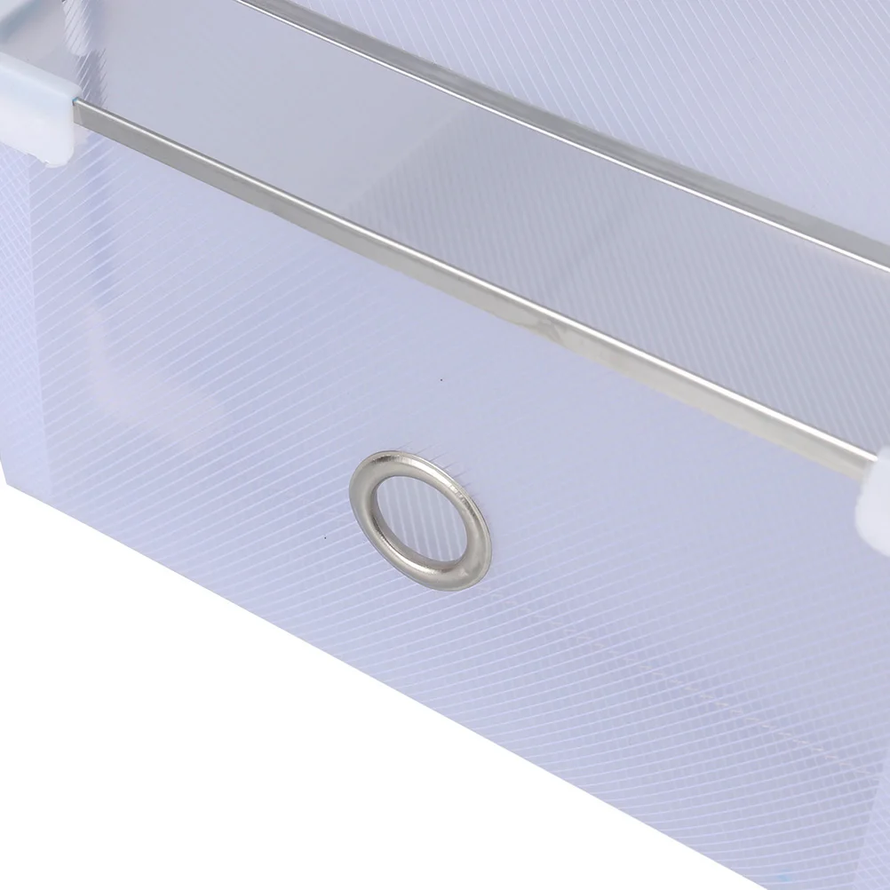 

6pcs Drawer Type Shoe Boxes Stackable Clear Storage Organizer For Shoes Belts Scarves Socks Fashion Accessories Small Spaces