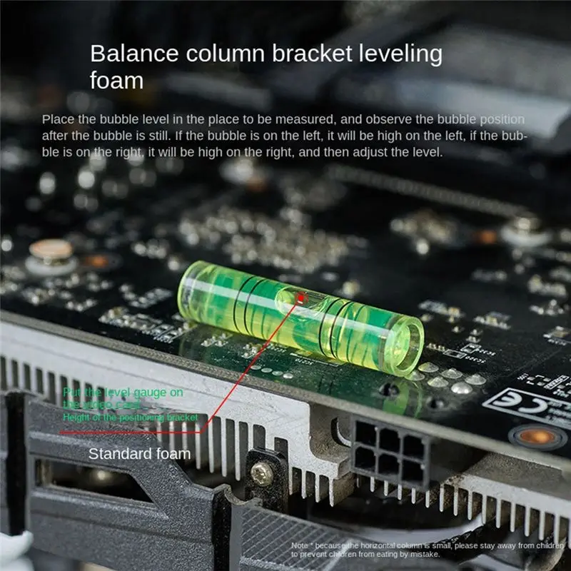 A43M Aluminum Alloy Graphics Card CNC Support Vertical Fixed Box Graphics Card Bracket ATX/ITX/MATX Chassis Cooling Kit A