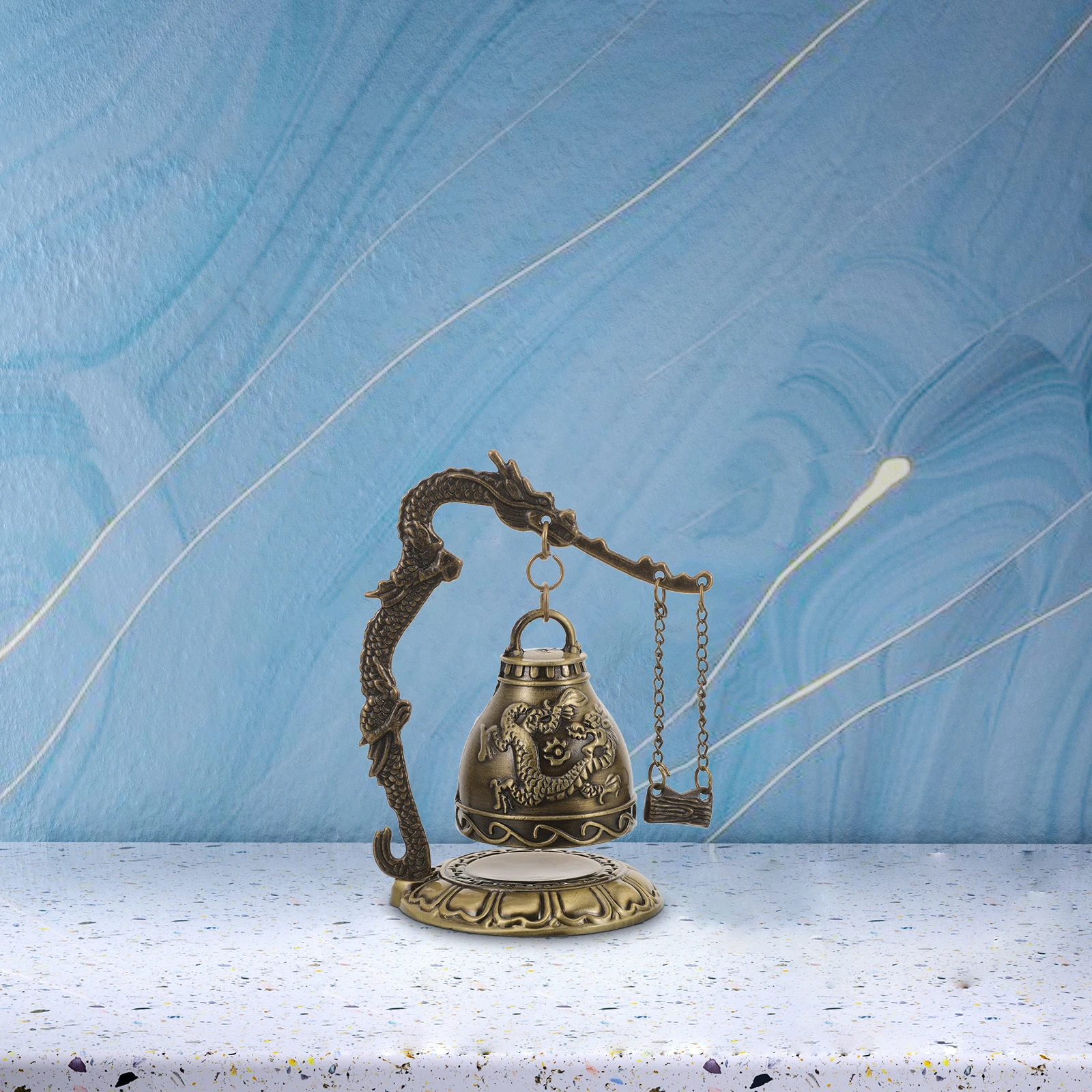 

Tabletop Decor Longzhong Fengshui Ornaments Decorations Chinese Alloy Crafts Office