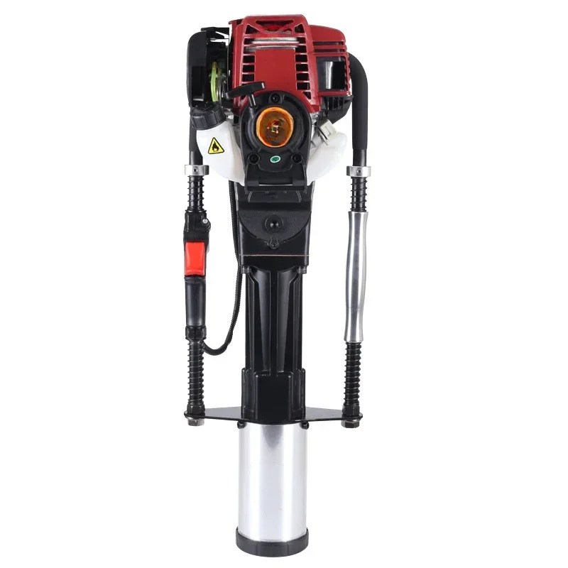 NEW Four-stroke  pile driver engineering emergency and flood control construction orchard wooden pile steel pipe