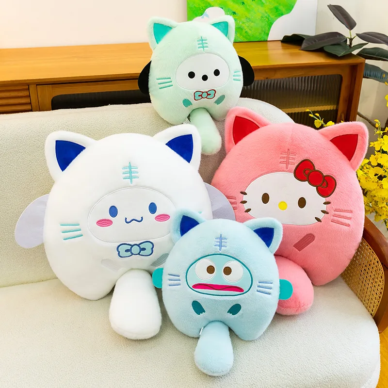 

Плюшевые игрушки Куроми и Май Мелоди большого размера (40/65 см), милые мультяшные мягкие игрушки-сквиши, украшения, детские игрушки, подарки