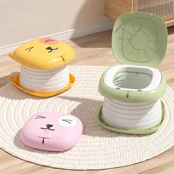 Portable Potty Portable Baby Toilet Potty Training Seat Folding Car Travel Potty for Boys Girls Outdoor Camping Kids Toilet