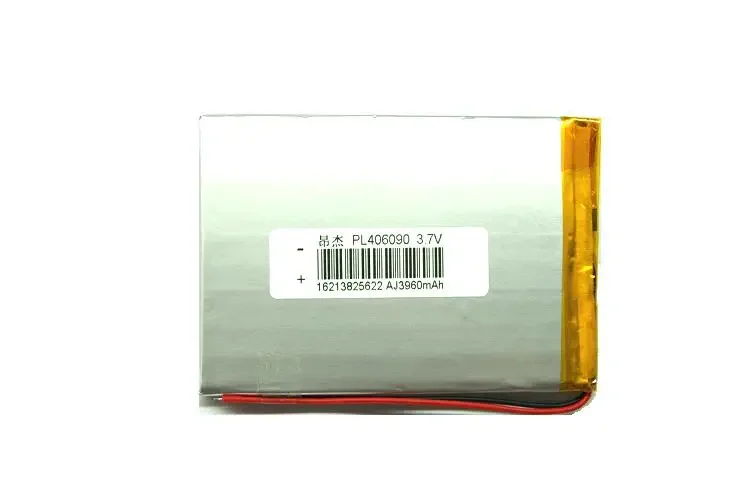 Alppie PDA tablet pintar 3.7V, ponsel kapasitas besar baterai lithium polimer 406090426190