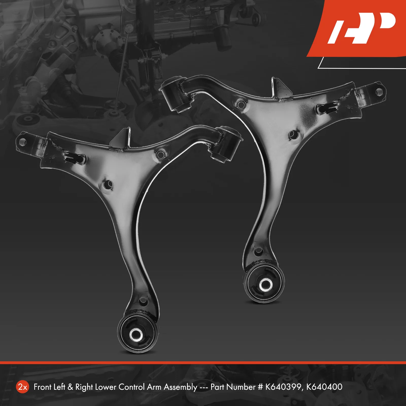 A-Premium 2x Front Lower Control Arm Kits for Honda CR-V 2002-2006
