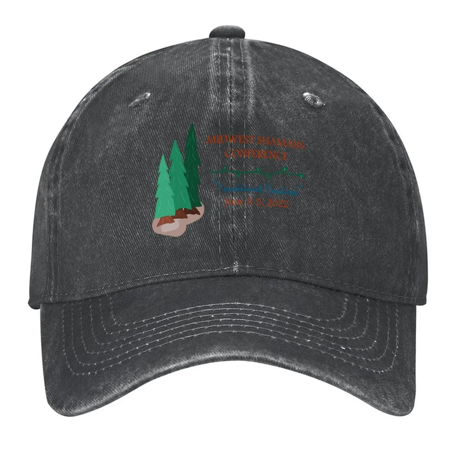 

Midwest Shamans Conference, June 2022 Baseball Cap Snapback Cap Cosplay Big Size Hat tea Hat Men's Caps Women's
