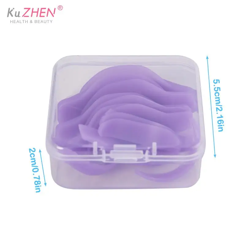 1/7Pair/box  Eyelash Lifting Kit Silicone Pad Eye Lash Perm Pad Eyelashe Extension Accessories 3D Eyelash Curler Applicator Tool