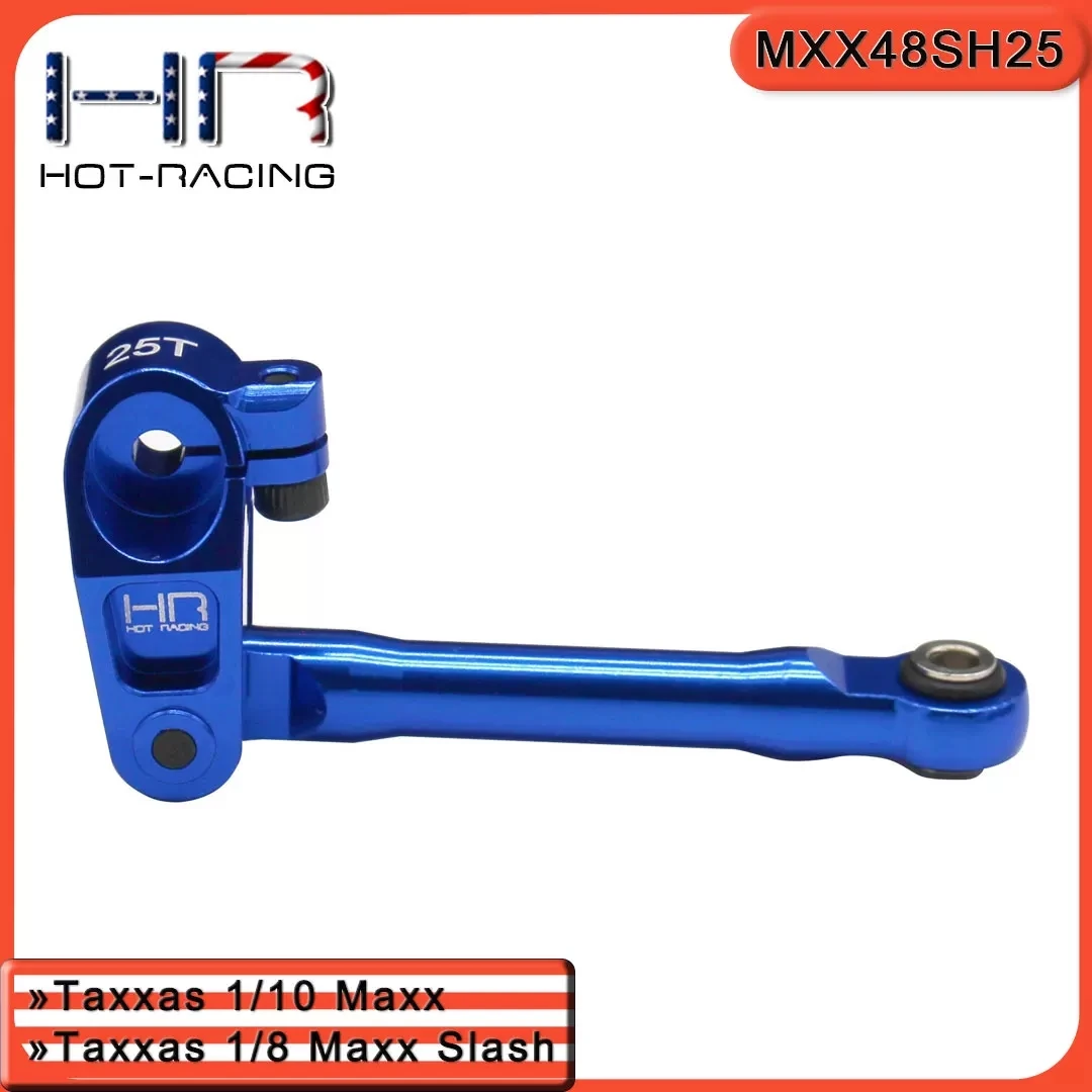 

HR Aluminum Fixed Steering Link And Locked Servo Arm for 1/10 Traxxas Maxx 1/8 6SMAXX